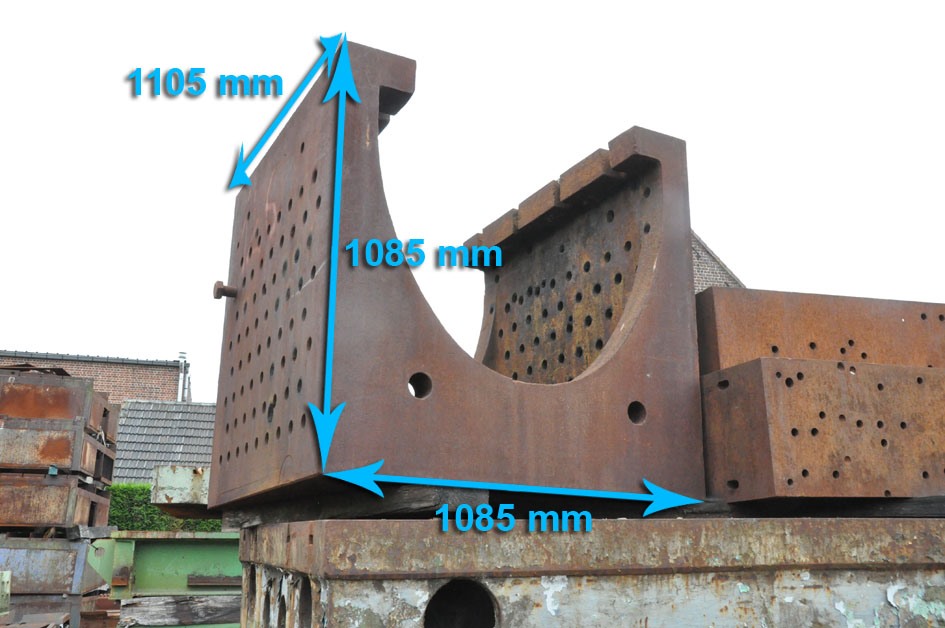 Clamping bloc 1105 x 1085 x 1085 mm — Cubic- & angleplates or tables — photo 1