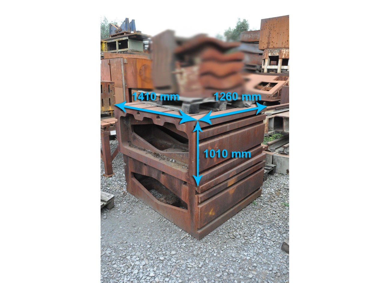 Clamping bloc 1410 x 1260 x 1010 mm — Cubic- & angleplates or tables — photo 1