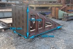 Clamping bracket 3000 x 1315 x 1260 mm