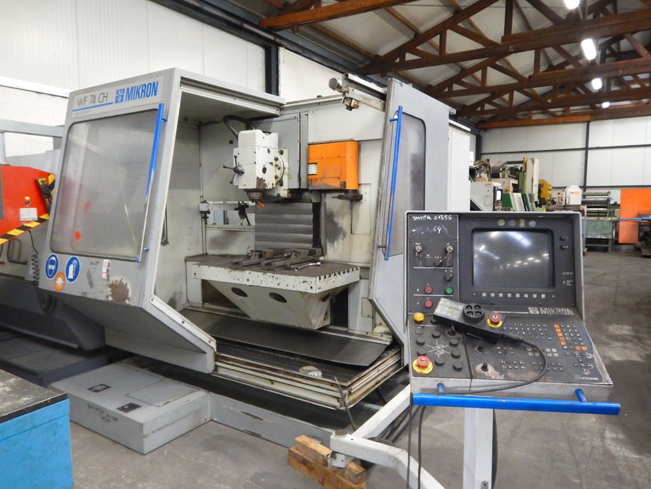 Mikron WF 74 CH X: 900 – Y: 630 – Z: 500 mm — Universal Milling machines & CNC — photo 1