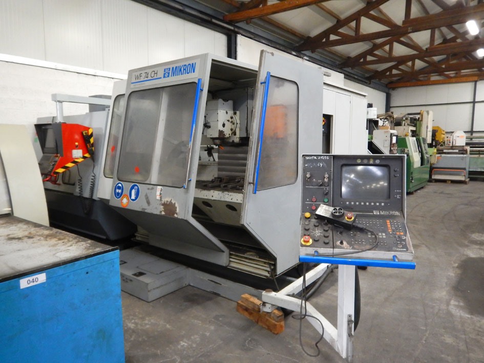 Mikron WF 74 CH X: 900 – Y: 630 – Z: 500 mm — Universal Milling machines & CNC — photo 8
