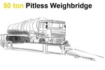 Delaere 50 ton pitless weighbridge