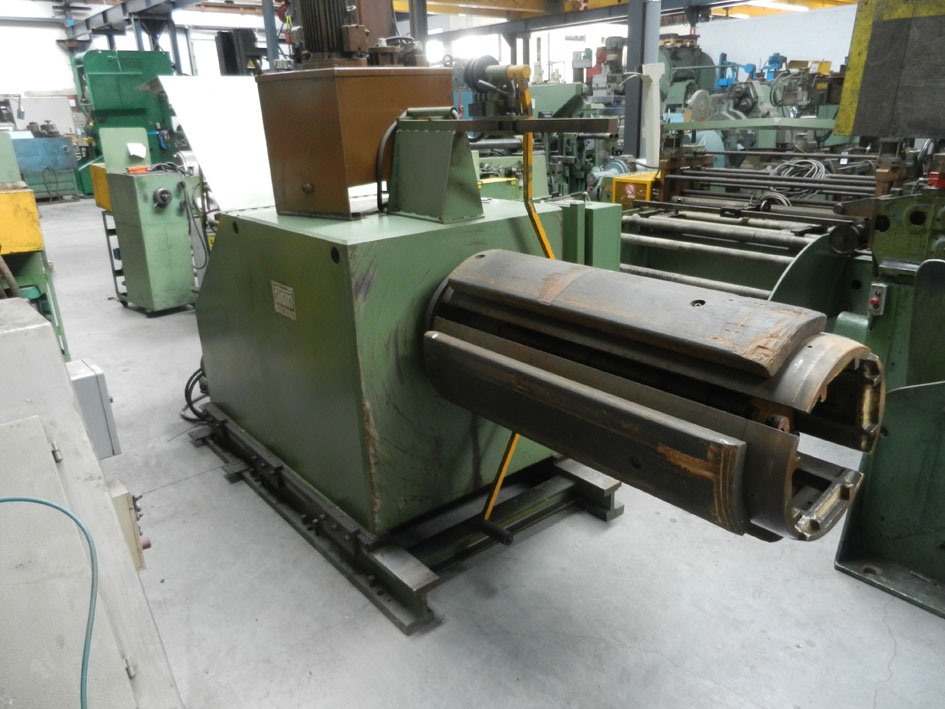 STAM 1500 x 5 mm decoiler + straightener — Coiler straightening machines — photo 4