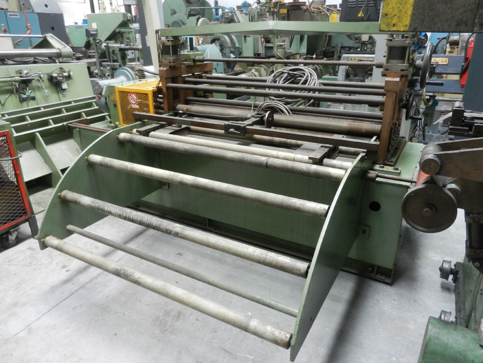 STAM 1500 x 5 mm decoiler + straightener — Coiler straightening machines — photo 9