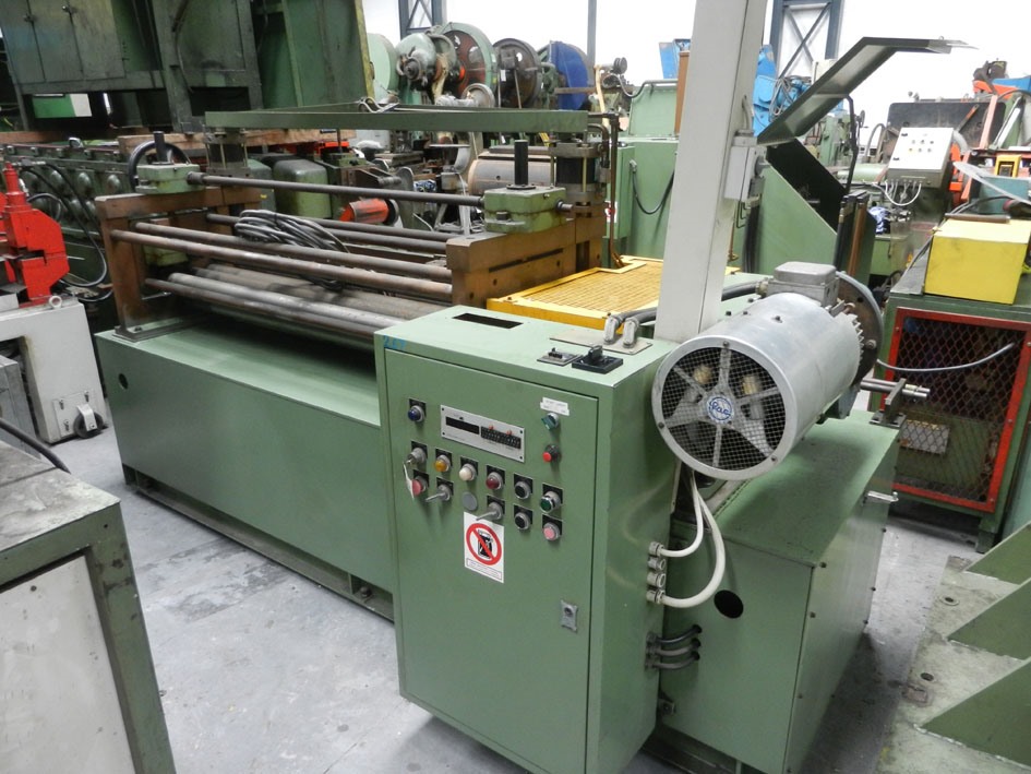 STAM 1500 x 5 mm decoiler + straightener — Coiler straightening machines — photo 10