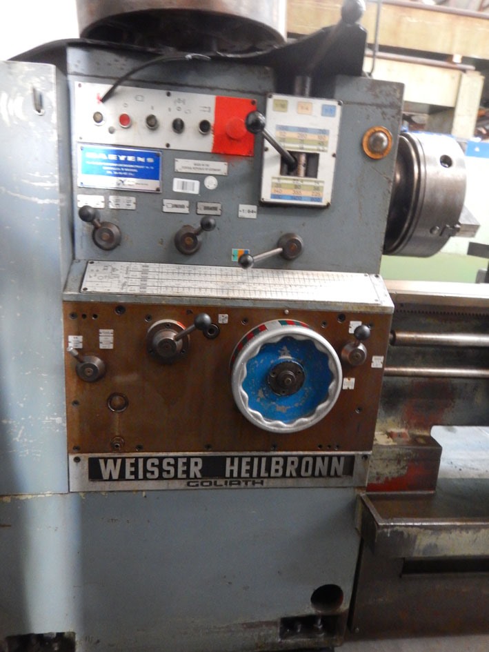 Weisser Heilbronn Goliath Ø 460 x 1500 mm — Centre lathes — photo 3