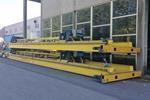 Demag 2 hoists and 2 side supports