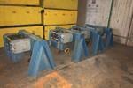 Demag 2 hoists and 2 side supports