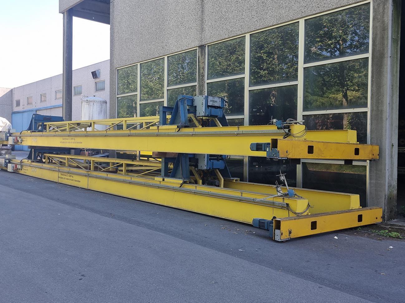 Demag 2 hoists and 2 side supports — Conveyors, Overhead Travelling Crane, Jig Cranes — photo 1