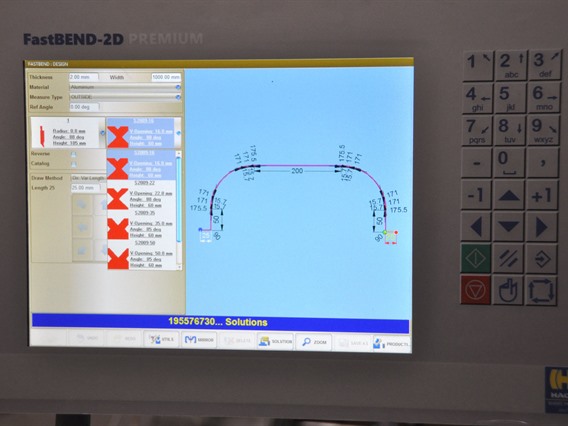 Haco PPES 135 ton x 4100 mm CNC