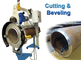 Protem orbital cutting & bevelling, Centre lathes