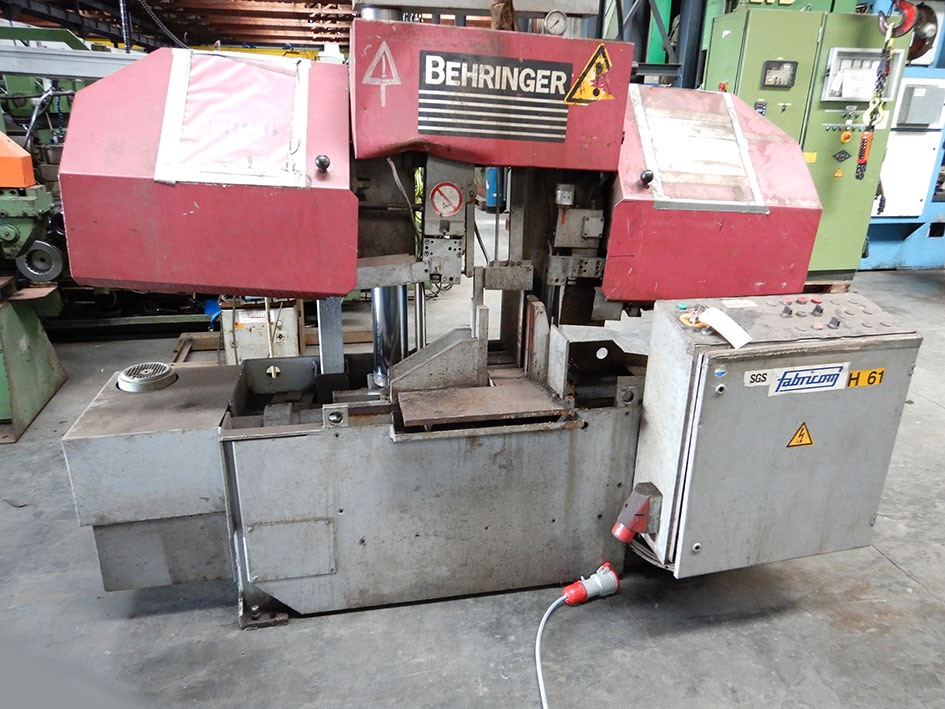 Behringer dia 300 mm — Band sawing machines — photo 1