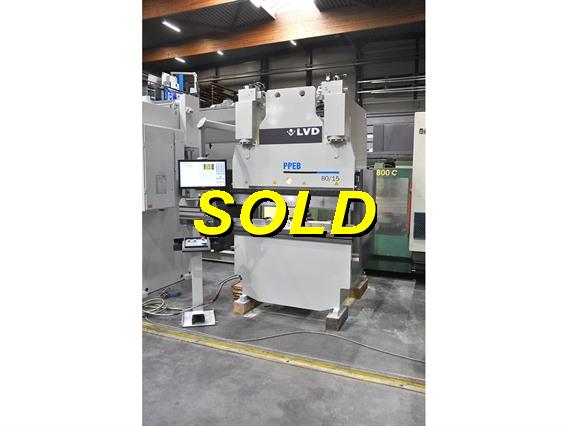 LVD PPEB 80 ton x 1550 mm CNC