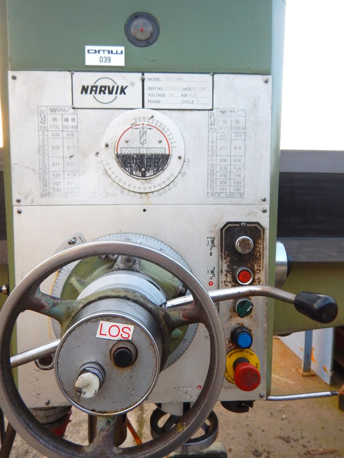 Narvik CZ 50×1600 — Radial drilling machines — photo 4
