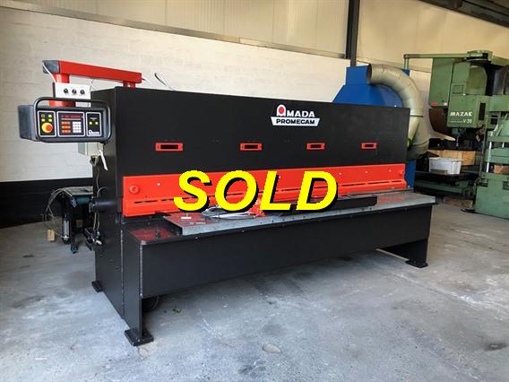 Amada Promecam GPX 3100 x 6 mm CNC + plate support