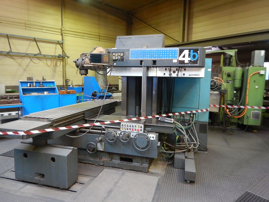 Gambin 4B X: 1800 – Y: 700 – Z: 1000 mm — Universal Milling machines & CNC — photo 3