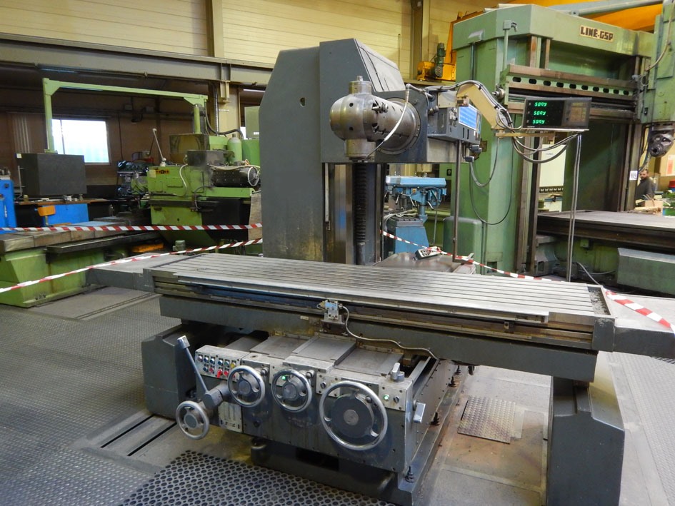 Gambin 4B X: 1800 – Y: 700 – Z: 1000 mm — Universal Milling machines & CNC — photo 6