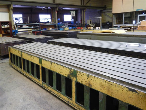 T-slot Table 5050 x 1250 x 800 mm