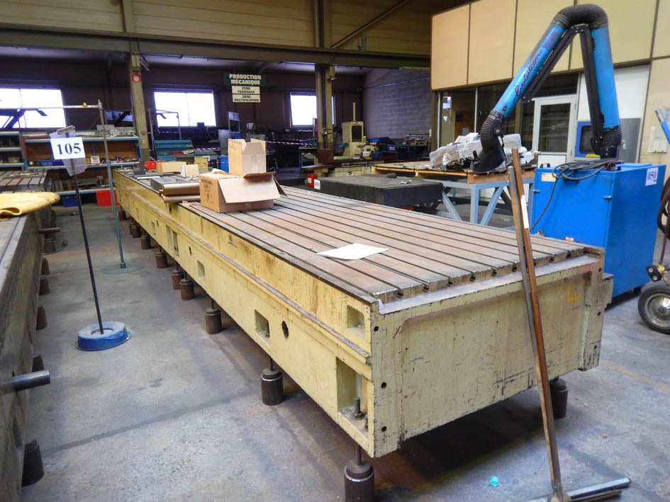 T-slot Table 8970 x 1370 x 640 mm — Tables & Floorplates — photo 1