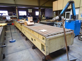 T-slot Table 8970 x 1370 x 640 mm, Lastafels & Vloerplaten & T-Gleufplaten & Vlakke platen