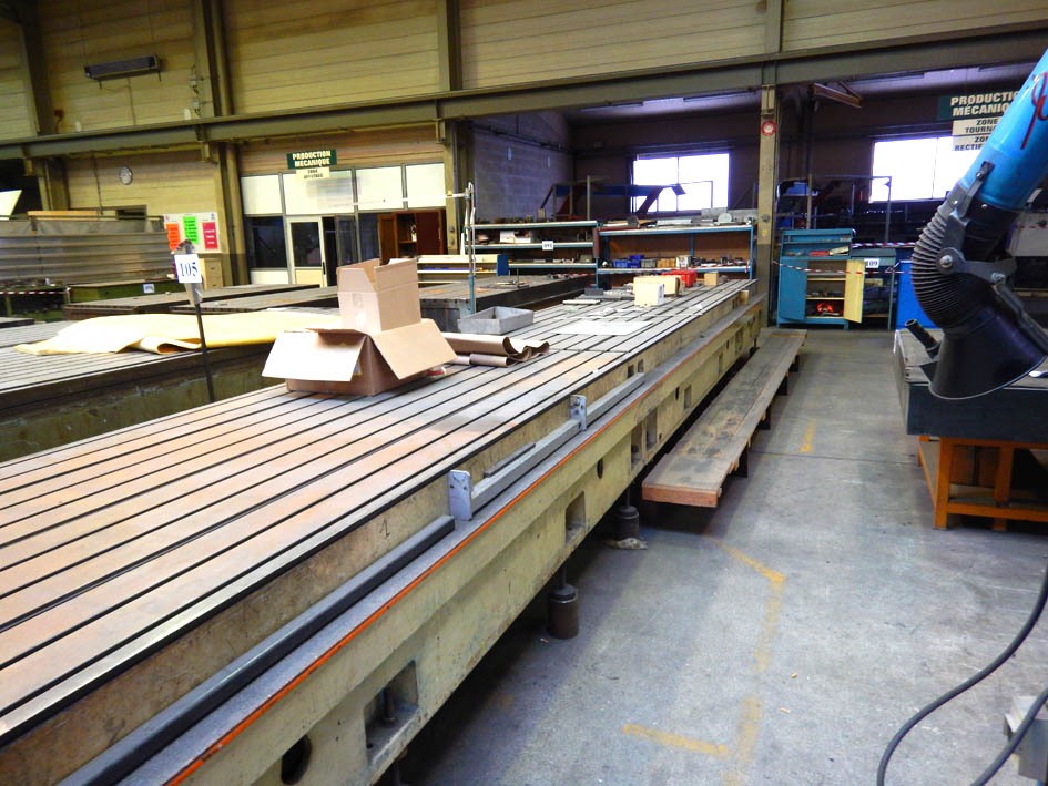 T-slot Table 8970 x 1370 x 640 mm — Tables & Floorplates — photo 2