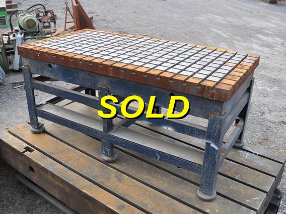 T-slot Table 2000 x 1000 mm