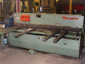 Beyeler C 2550 x 3 mm, Cisailles guillotine, hydraulique