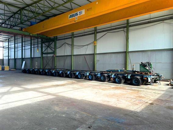 Nicolas modular trailer 400 ton