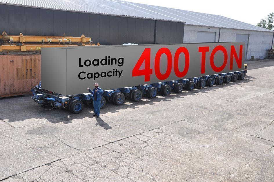 Nicolas modular trailer 400 ton — Vehicles (lift trucks – loading – cleaning etc) — photo 1