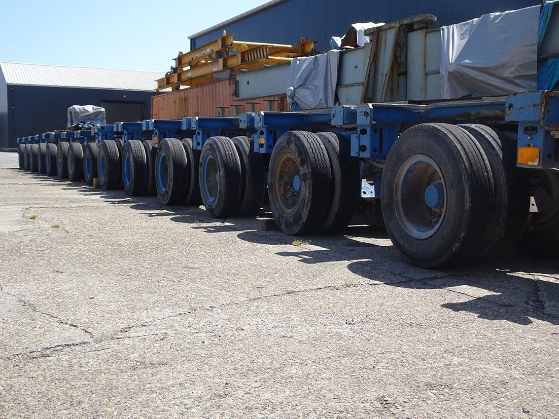 Nicolas modular trailer 400 ton — Vehicles (lift trucks – loading – cleaning etc) — photo 14