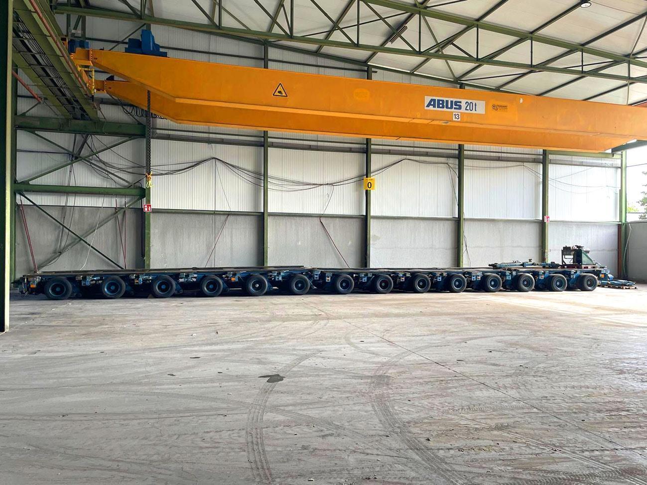 Nicolas modular trailer 400 ton — Vehicles (lift trucks – loading – cleaning etc) — photo 4