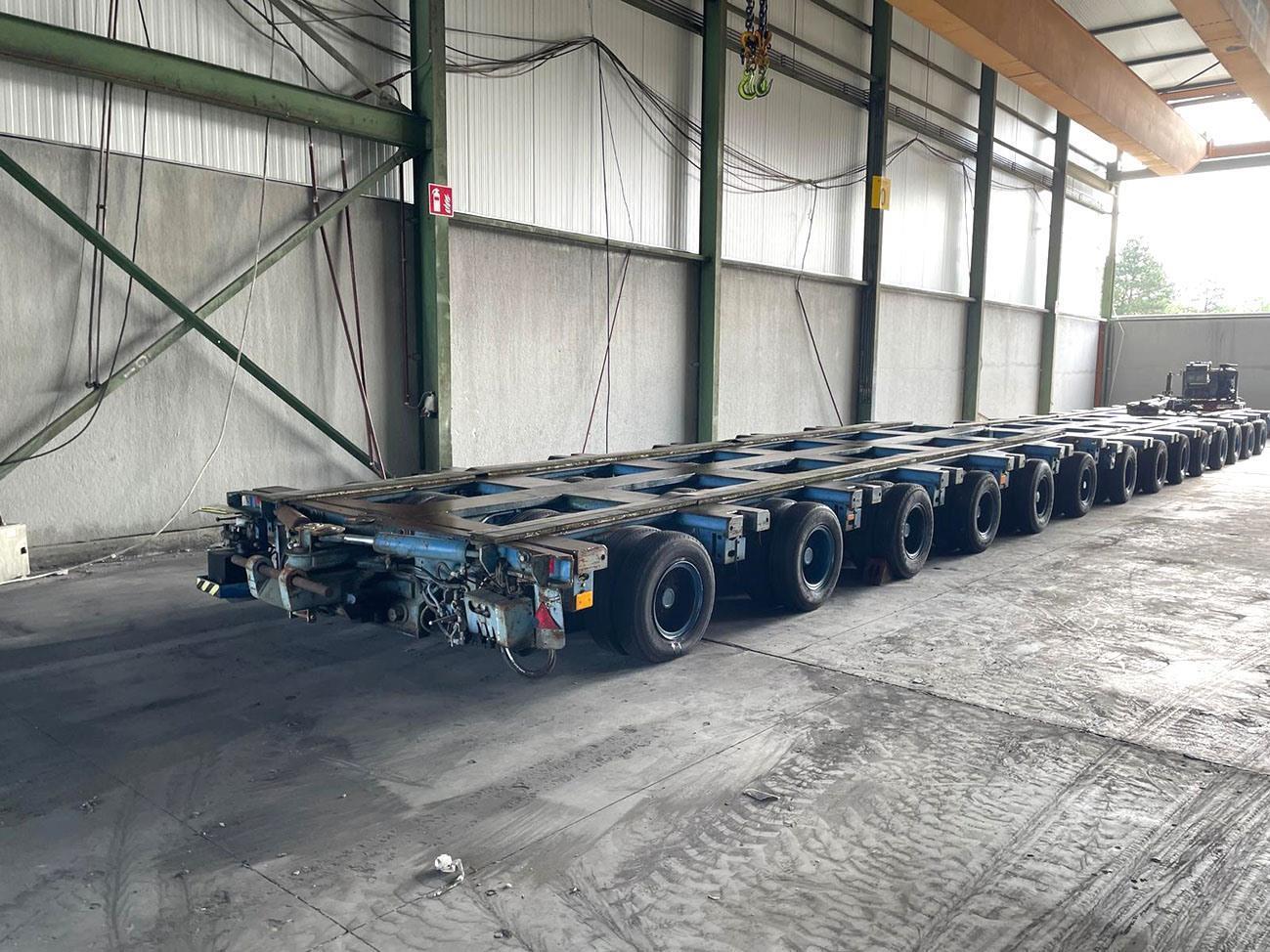 Nicolas modular trailer 400 ton — Vehicles (lift trucks – loading – cleaning etc) — photo 5