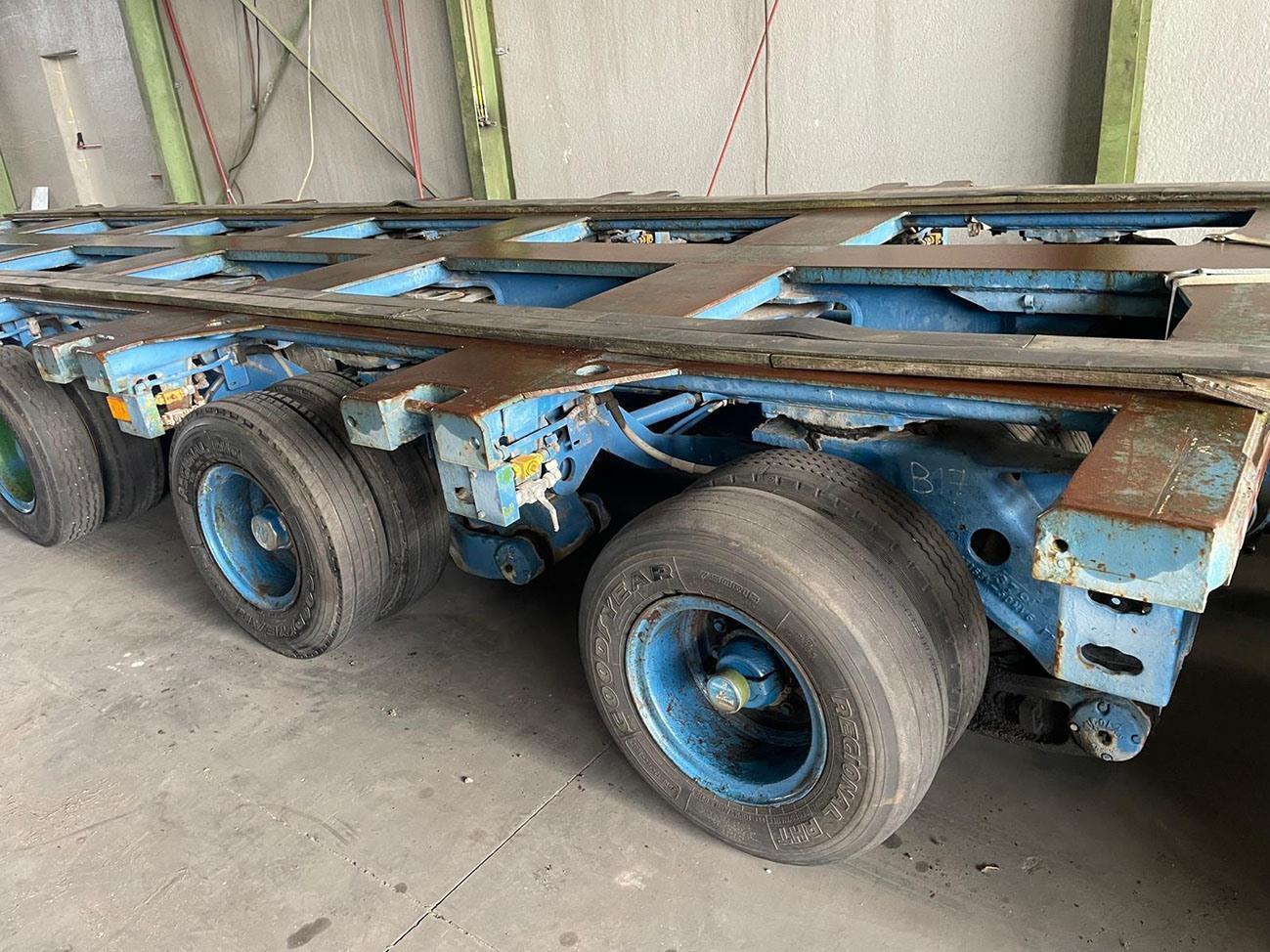 Nicolas modular trailer 400 ton — Vehicles (lift trucks – loading – cleaning etc) — photo 6