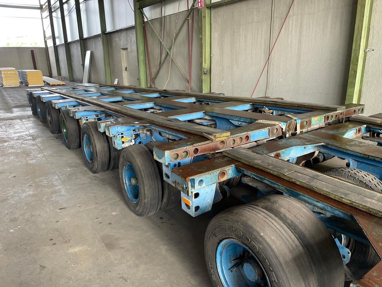 Nicolas modular trailer 400 ton — Vehicles (lift trucks – loading – cleaning etc) — photo 8