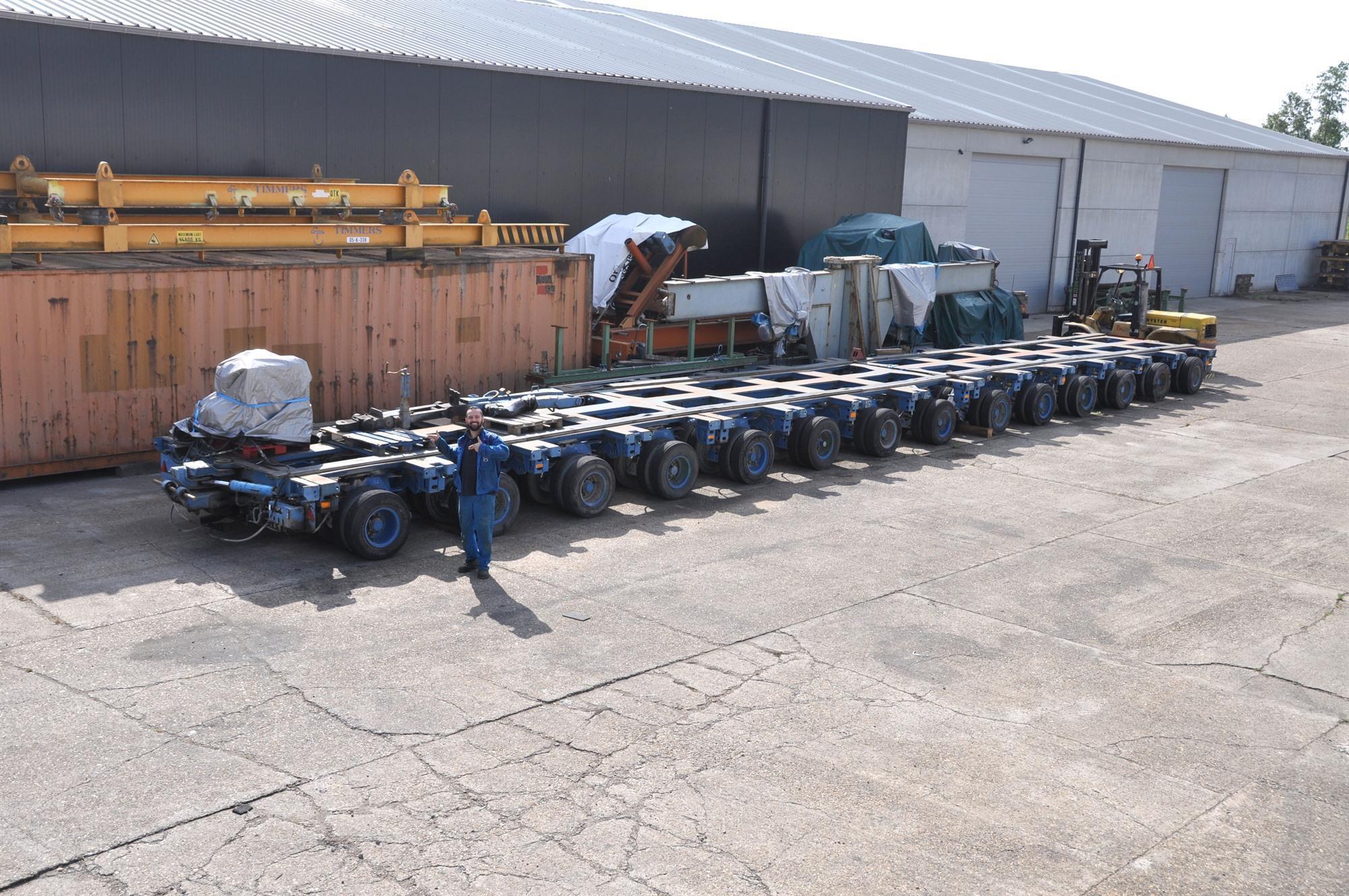 Nicolas modular trailer 400 ton — Vehicles (lift trucks – loading – cleaning etc) — photo 10