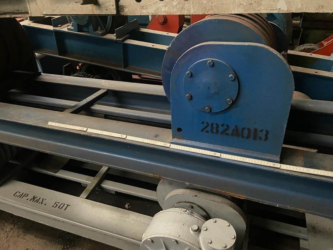 Pema welding rotators 100 ton — Turning gears – Positioners – Welding dericks & -pinchtables — photo 5