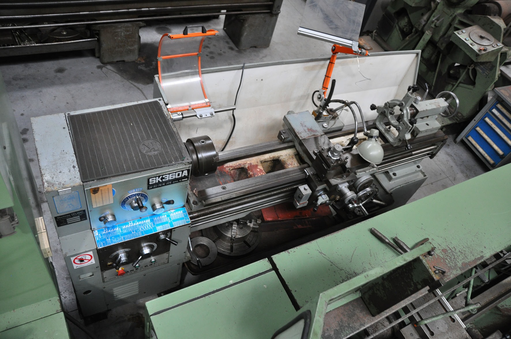 Delmac SK 360 A – Ø 490 x 1500 mm — Centre lathes — photo 2