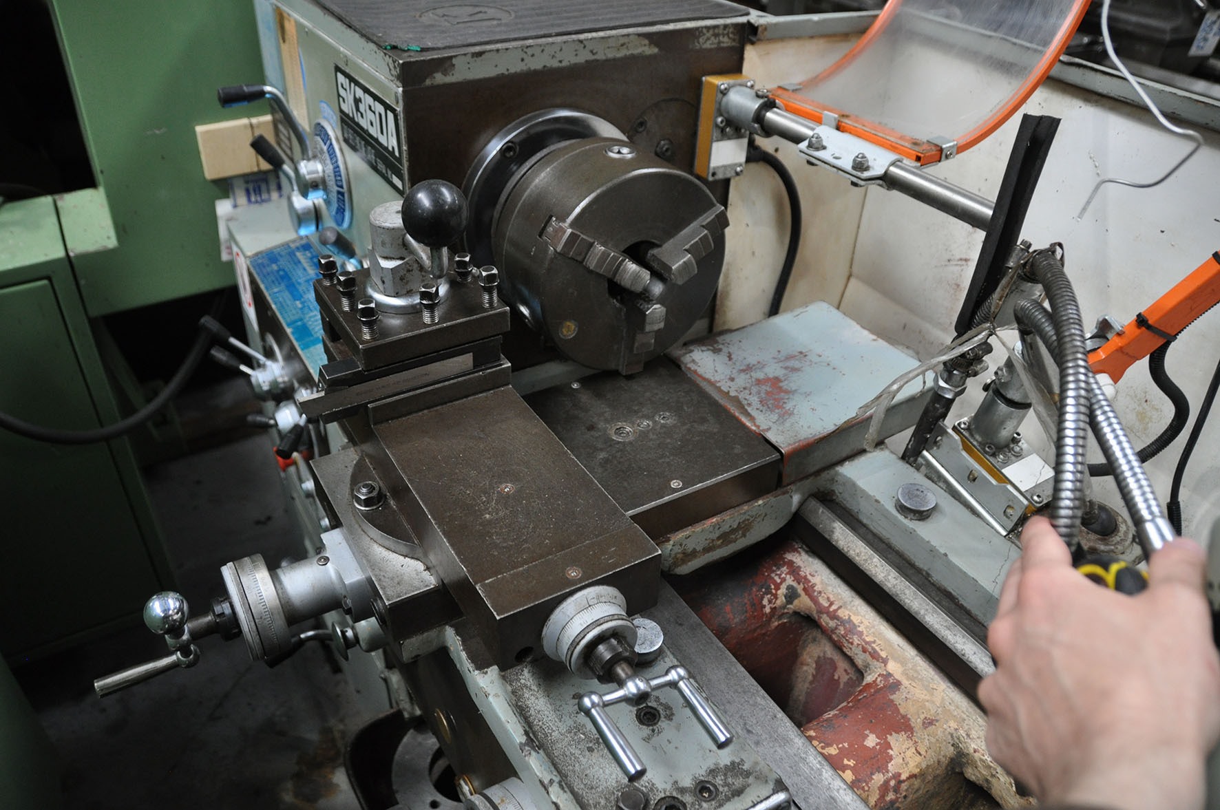 Delmac SK 360 A – Ø 490 x 1500 mm — Centre lathes — photo 7