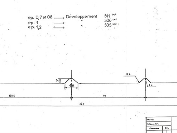 Techni Profil seam profile roll forming line