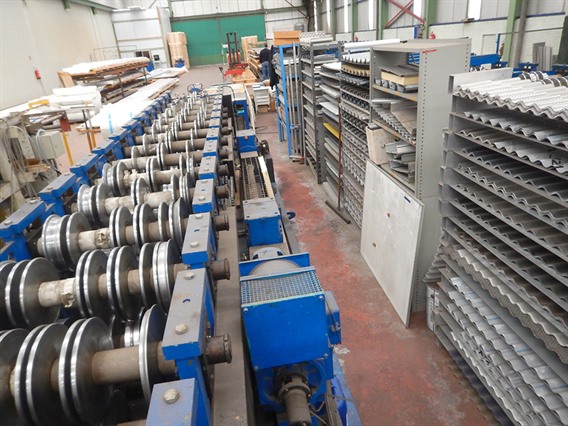 Techni Profil seam profile roll forming line