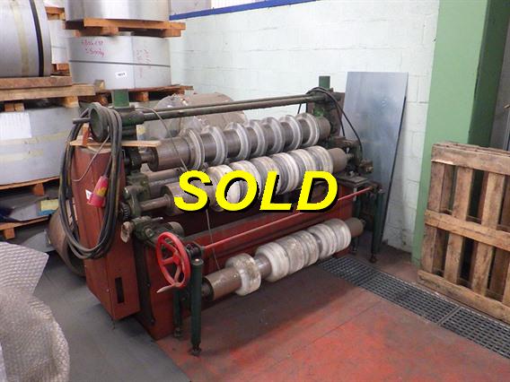 ZM bending roll for corrugated sheets