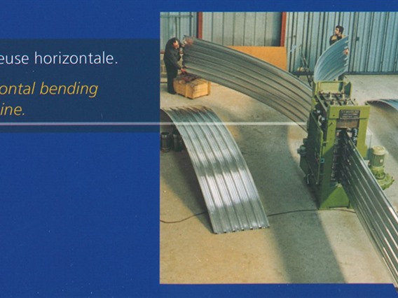 Techni Profil bending roll for corrugated sheets