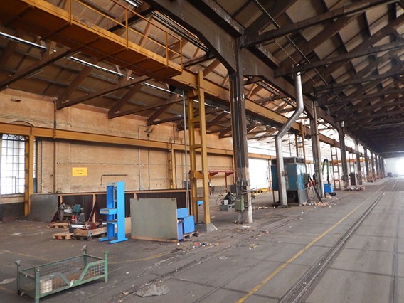 Support structure 137 meter long