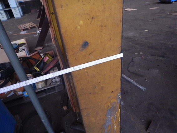 Support structure 137 meter long