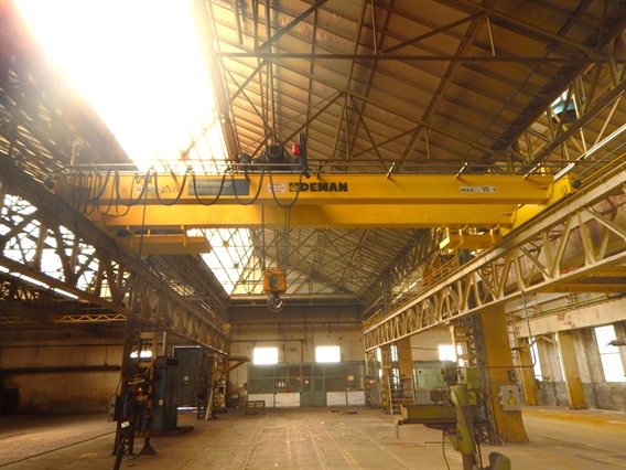 Demag - 15 ton x 9450 mm | Conveyors, Overhead Travelling Crane, Jig ...