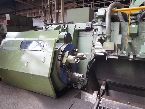 Hegenscheidt MFD 165 Portal Wheelset Lathe