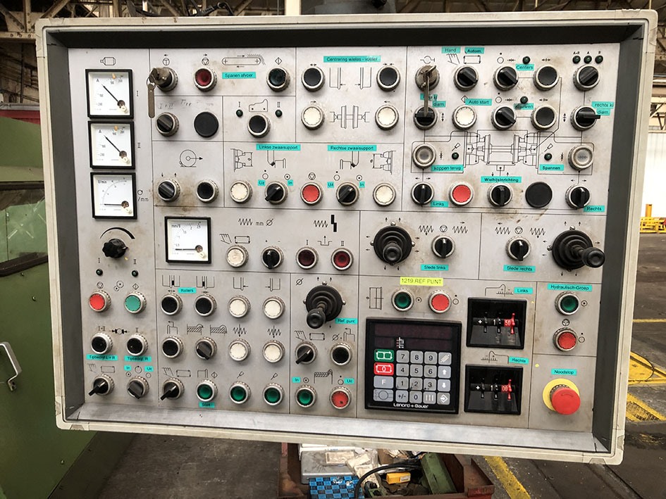 Hegenscheidt MFD 165 Portal Wheelset Lathe — Centre lathes — photo 11