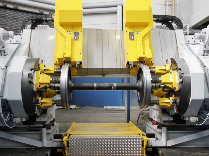 Hegenscheidt MFD 165 Portal Wheelset Lathe — Centre lathes — photo 2