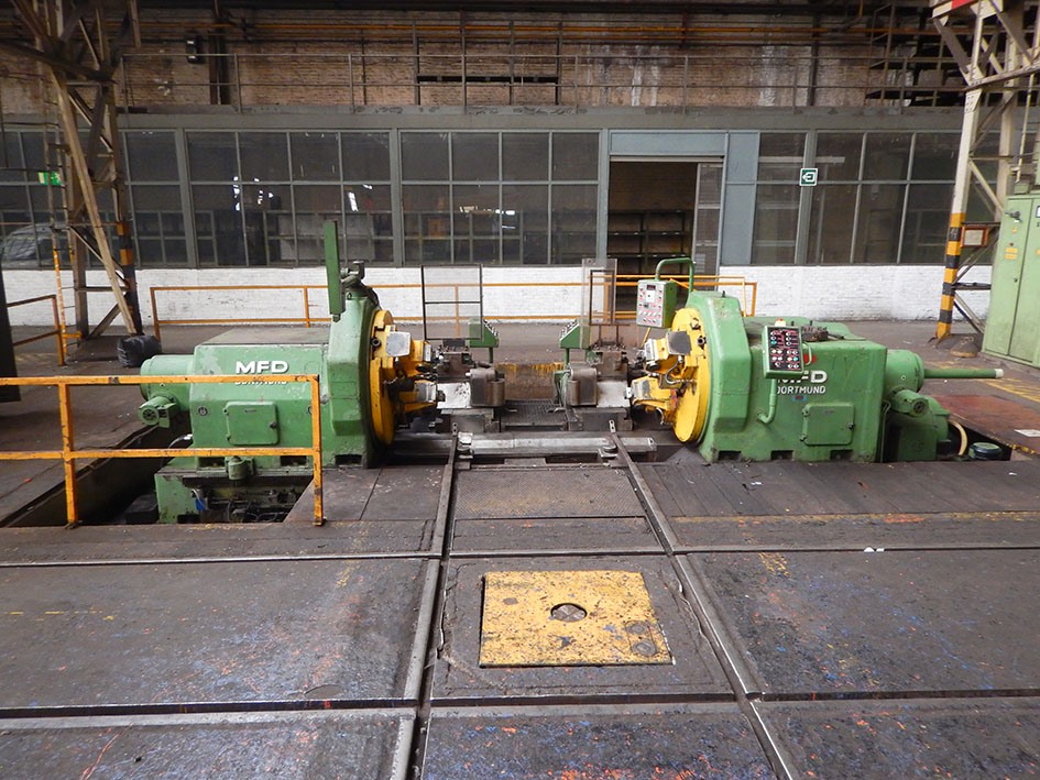 Hegenscheidt DRH II 110K train wheel lathe — Centre lathes — photo 1