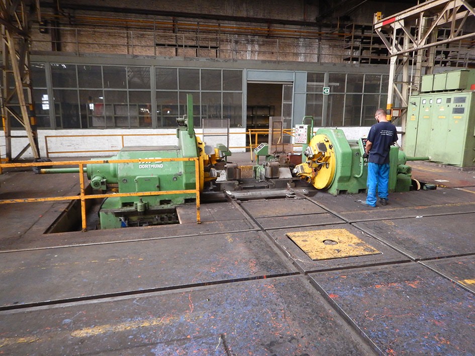 Hegenscheidt DRH II 110K train wheel lathe — Centre lathes — photo 3
